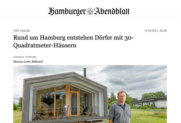 Tiny Haus Hamburg Abendblatt Bleckede